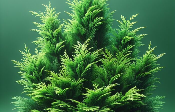 Thuja smaragd als Hingucker in Steingärten