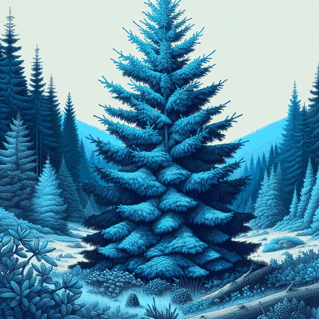 Was ist Blau Fichte?