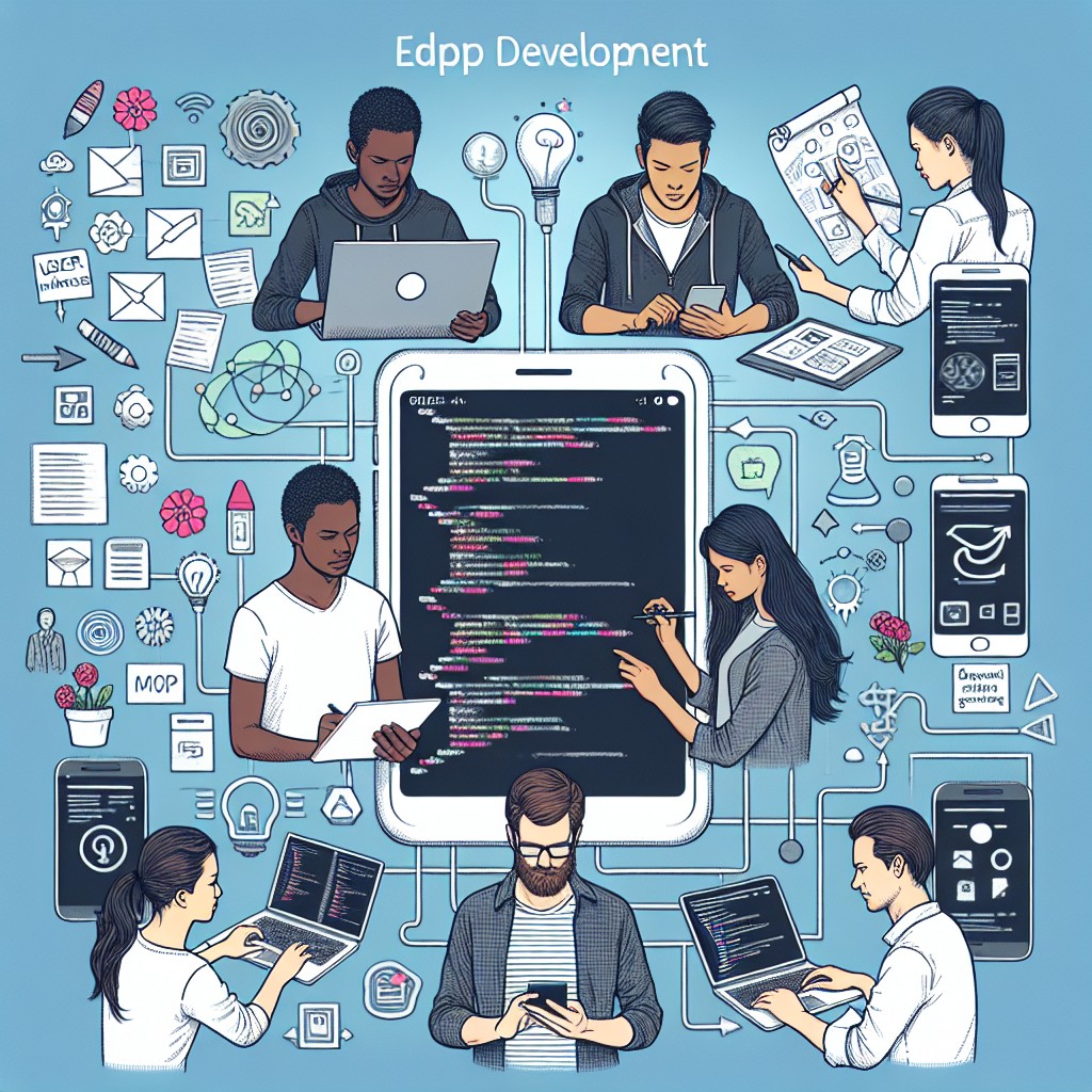 Mobile app development for social media apps